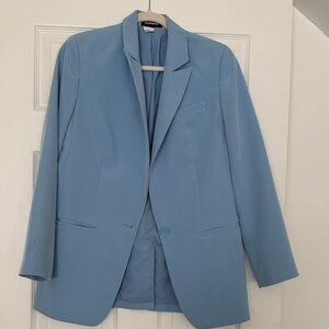 Express Sky Blue Blazer